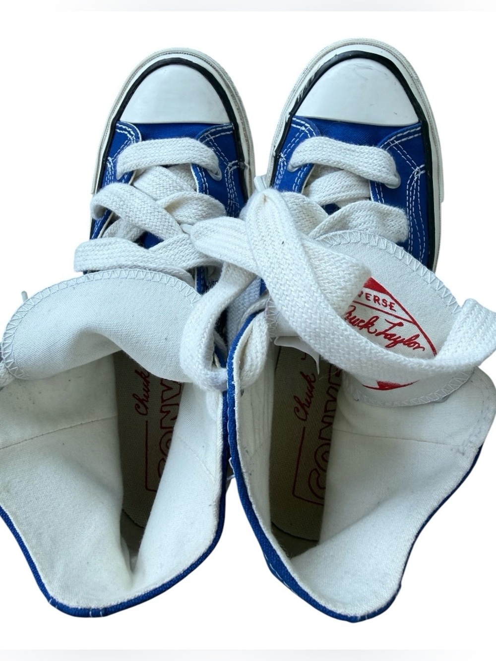 Converse Chuck 70 Sketch Sneakers High Top Shoes Blue 8.5